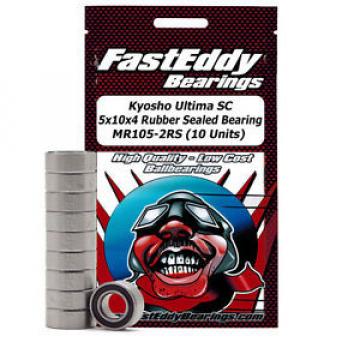 Kyosho Ultima SC 5x10x4 Sealed Bearing MR105-2RS (10 Units)