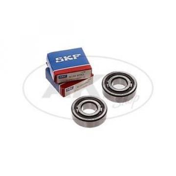 Set: 2x Cylindrical roller bearings NJ204 ECP/C3,Sports - crankshaft Simson S51