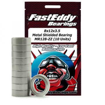 Tamiya 1280 Metal Shielded Replacement Bearing 8X12X3.5 (10 Units)