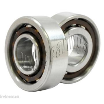 2 Bearing 12mm Bore Angular Contact Ball Screw Bearings