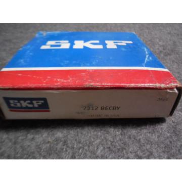 NEW SKF Angular Contact Ball Bearing 7312BECBY, 7312-BECBY