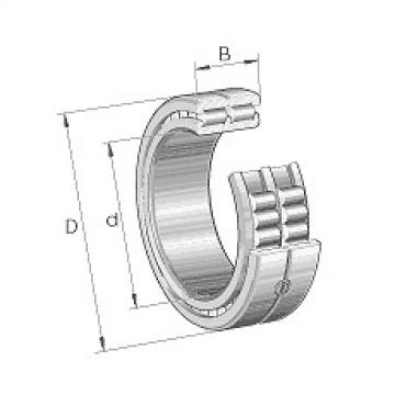 SL045014 INA Cylindrical roller bearings SL04, locating bearing,     double row,