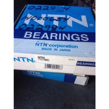 7315BG NTN New Angular Contact Ball Bearing