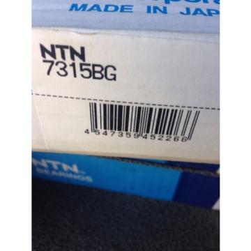 7315BG NTN New Angular Contact Ball Bearing