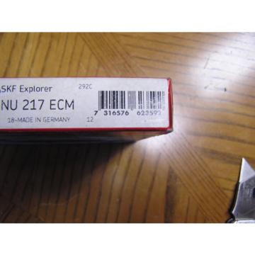 SKF NU 217 ECM Cylindrical Roller Bearing