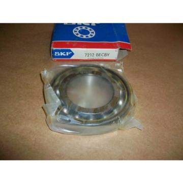 SKF  Angular Contact Ball Bearing  7212BECBY   NEW IN BOX