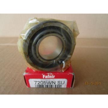 Fafnir 7205WN SU, 7205 WN SU Angular Contact Ball Bearing