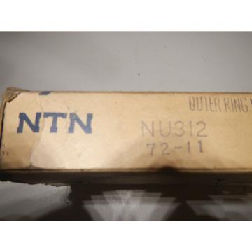 NTN Bearings NU312 / Cylindrical roller / type: / NEW / ORIGINAL PACKAGE