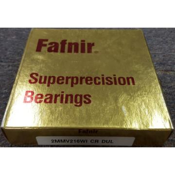 2MMV216WICRDUL FAFNIR New Angular Contact Ball Bearing