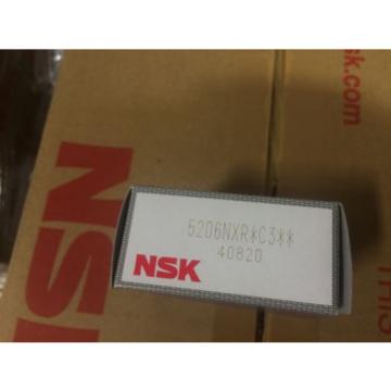 NSK 5206NXR.C3  Double row angular contact ball bearings