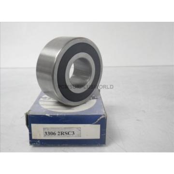 3306 2RSC3 33062RSC3 National Bearing Angular Contact Double Row Ball Bearing