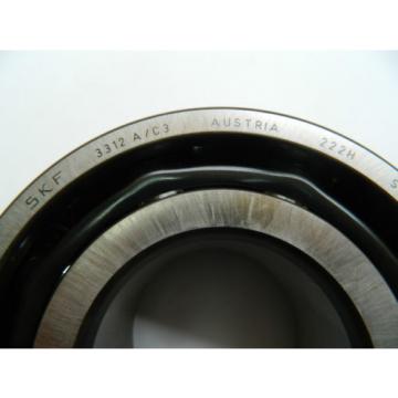 SKF 3312A/C3 Angular contact ball bearing. Double row.