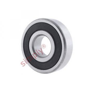 Budget 72042RS Rubber Sealed Single Row Angular Contact Ball Bearing 20x47x14mm