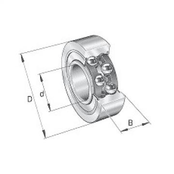 3201BB.2RSR.TVH FAG Angular Contact Ball Bearing Double Row