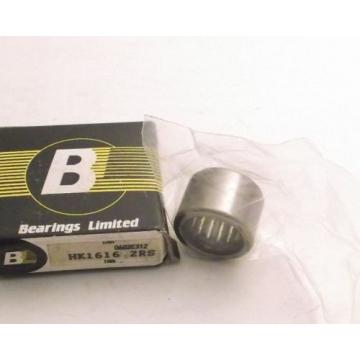 Bearings Limited / INA HK1616 2RS Drawn Cup Needle Roller Bearing - PPD Shipping