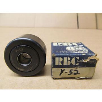 1 NIB RBC Y-52 Y52 NEEDLE ROLLER BEARING UNSEALED 1 5/8&#034; O.D. STRAIGHT