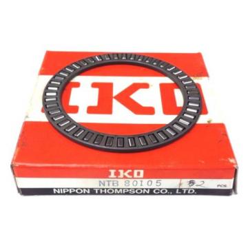 NIB IKO NTB 80105 THRUST NEEDLE ROLLER BEARING 80X105X4, NTB80105