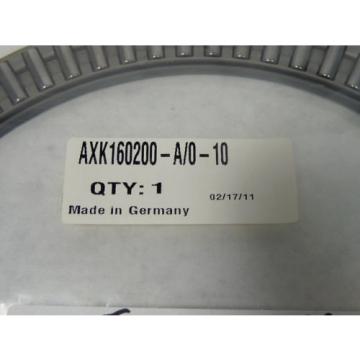 Ina AXK160200-A/0-10 Thrust Needle Roller Bearing  NEW