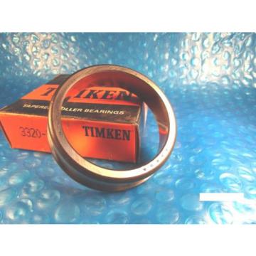 Timken 3320-B, Tapered Roller Bearing Single Cup with Flange