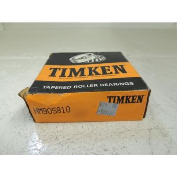 Timken Tapered Roller Bearings HM905810, NIB