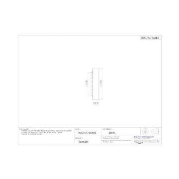 Timken 16137 Tapered Roller Bearing, Single Cone, Standard Tolerance, Straight