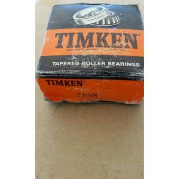 Timken Tapered Roller Bearing # 2688 New