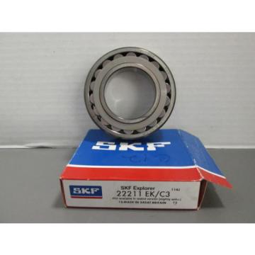 22211 EK C3 SKF SPHERICAL ROLLER BEARING