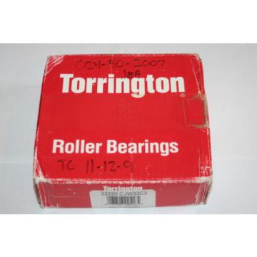 Torrington 22220 CJ.W33.C3 Spherical Roller Bearing  * NEW *