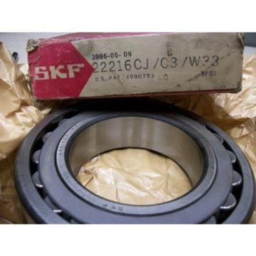 SKF 22216CJ C3 W33 Spherical Roller Bearing