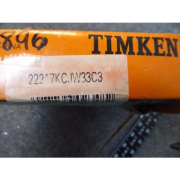 New Timken Spherical Roller Bearing P/N 22217KCJW33C3