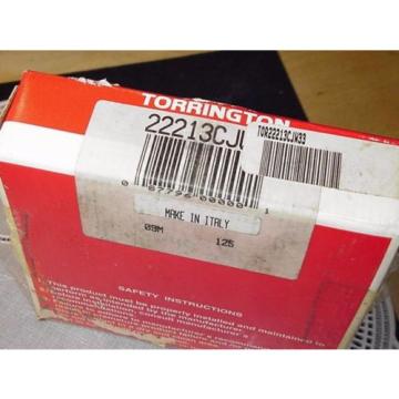 Torrington TOR22213CJW33, Roller Bearing, 22213CJW33, Spherical NEW IN BOX!