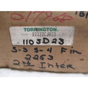 NEW TORRINGTON SPHERICAL ROLLER BEARING 22322CJW33 22322W33CJ