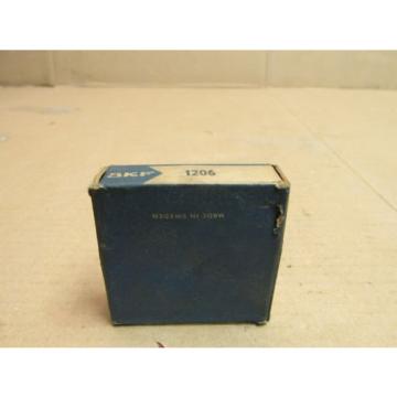 NIB Self-aligning ball bearings Spain SKF 1206 SELF ALIGNING BALL BEARING 1 206 30x62x16 mm