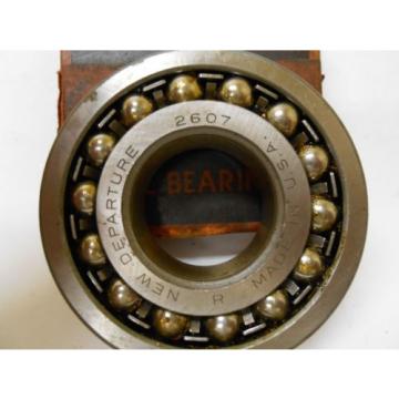 NEW Self-aligning ball bearings Germany DEPARTURE 2607 SELF ALIGNING BALL BEARING