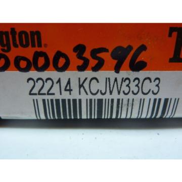 Timken 22214KCJW33C3 Roller Bearing Spherical ! NEW !