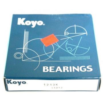 NIB Self-aligning ball bearings Greece KOYO 1213K SELF-ALIGNING BALL BEARING