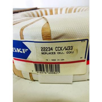 NEW SKF Spherical Roller Bearing 22234 CCK W33