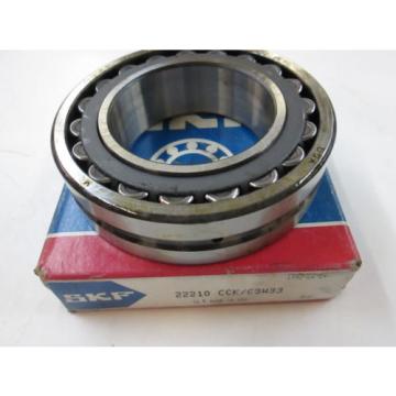 *NEW* SKF 22210 CCK/C3W33 SPHERICAL ROLLER BEARING TAPER BORE