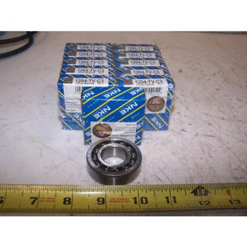 (11) Self-aligning ball bearings Korea NEW NKE SINGLE ROW BALL BEARING MODEL 1204-TV-C3  SELF-ALIGNING