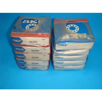 NEW ball bearings Portugal LOT OF 5, SKF 1209-EKTN9, BALL BEARING DOUBLE ROW SELF ALIGNING, NEW IN BOX