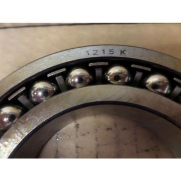 SKF Self-aligning ball bearings Spain Self Aligning Double Row Ball Bearing 1215 KJ 1215KJ 1215K 75X130X25MM New