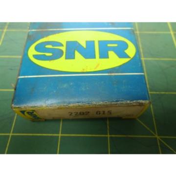 SNR Self-aligning ball bearings Spain DOUBLE ROW BALL BEARING SPHERICAL SELF ALIGNING 2202.G15 F35 L90 #J53090