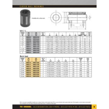 SAMICK Self-aligning ball bearings Germany self-aligning ball bushing - LMBS6UU / SMKBS6UU