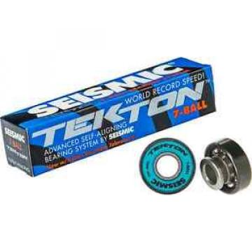 Seismic Self-aligning ball bearings Japan Tekton ABEC 7 Self-Aligning 7-Ball Skateboard Longboard Pro Bearings