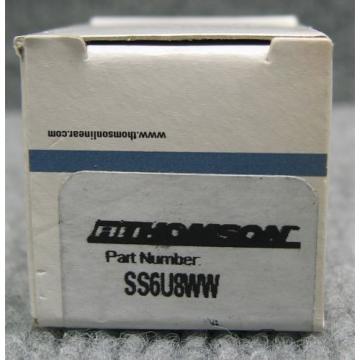 THOMSON ball bearings UK SS6U8WW BALL BEARING BUSHING CLASS L CLOSED SELF-ALIGNING