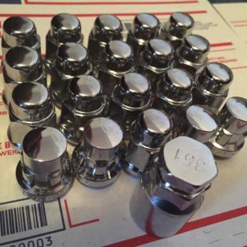 12x1.50 mm Lug Nuts &amp; Lock Set Chrome 16 Nuts Plus 4 Locks 1 Key Fits Many Makes