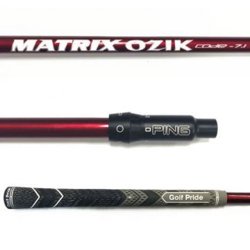 NEW Matrix Ozik CODE-7.1 Driver Shaft Stiff Flex With Ping G30 Adapter Sleeve