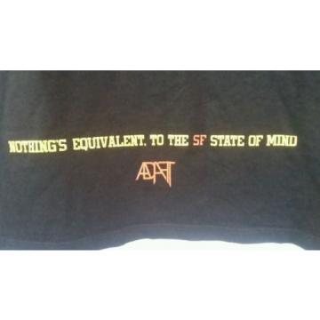 Adapt Clothing &#034;State Of Mind&#034; Large Black Short Sleeve T-Shirt 100% Cotton