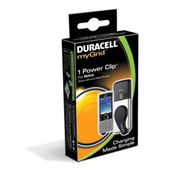 Duracell myGrid Power Sleeve Clip Adapter für Nokia Handy Cover Tasche Ladegerät