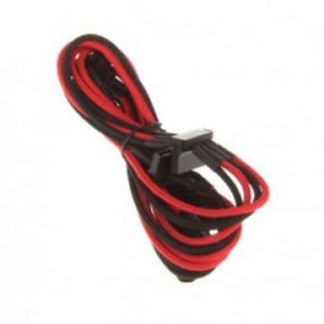 B0586113 CAVO BITFENIX MOLEX SU 4X SATA ADAPTER 20 CM - SLEEVED NERO/ROSSO